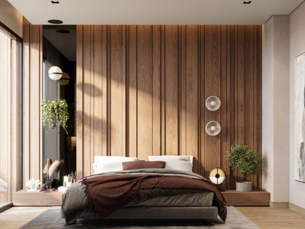 wood design accent wall | Interior Design IdeasInterior Design Ideas.