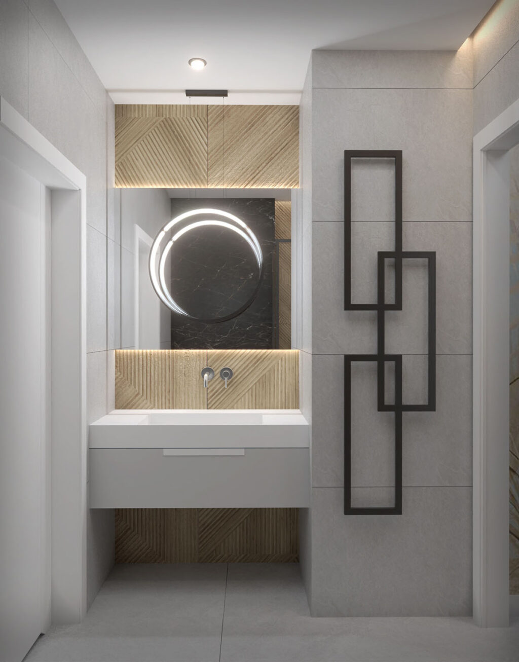 bathroom mirror Interior Design Ideas