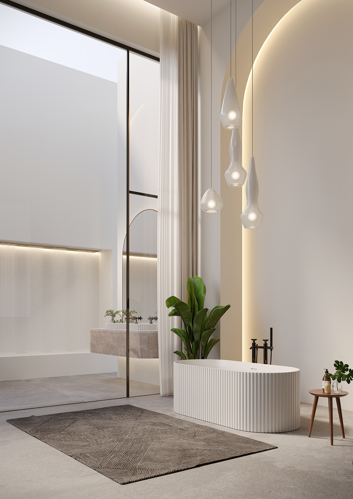 bathroom pendant lights | Interior Design Ideas