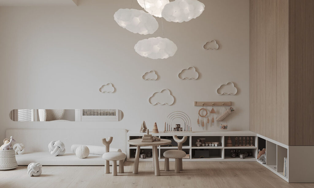 cloud wall decor | Interior Design IdeasInterior Design Ideas.