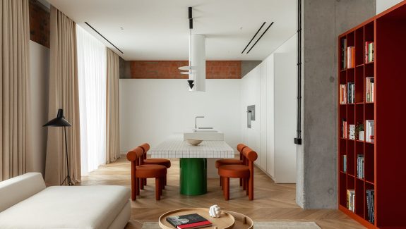 Inside the Innovative Design of a 186 Sqm Apartment in Kyiv