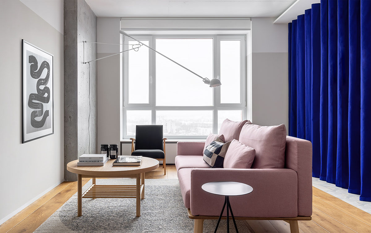 Exploring the Playful Functionality of a Small Apartment Interior thumbnail