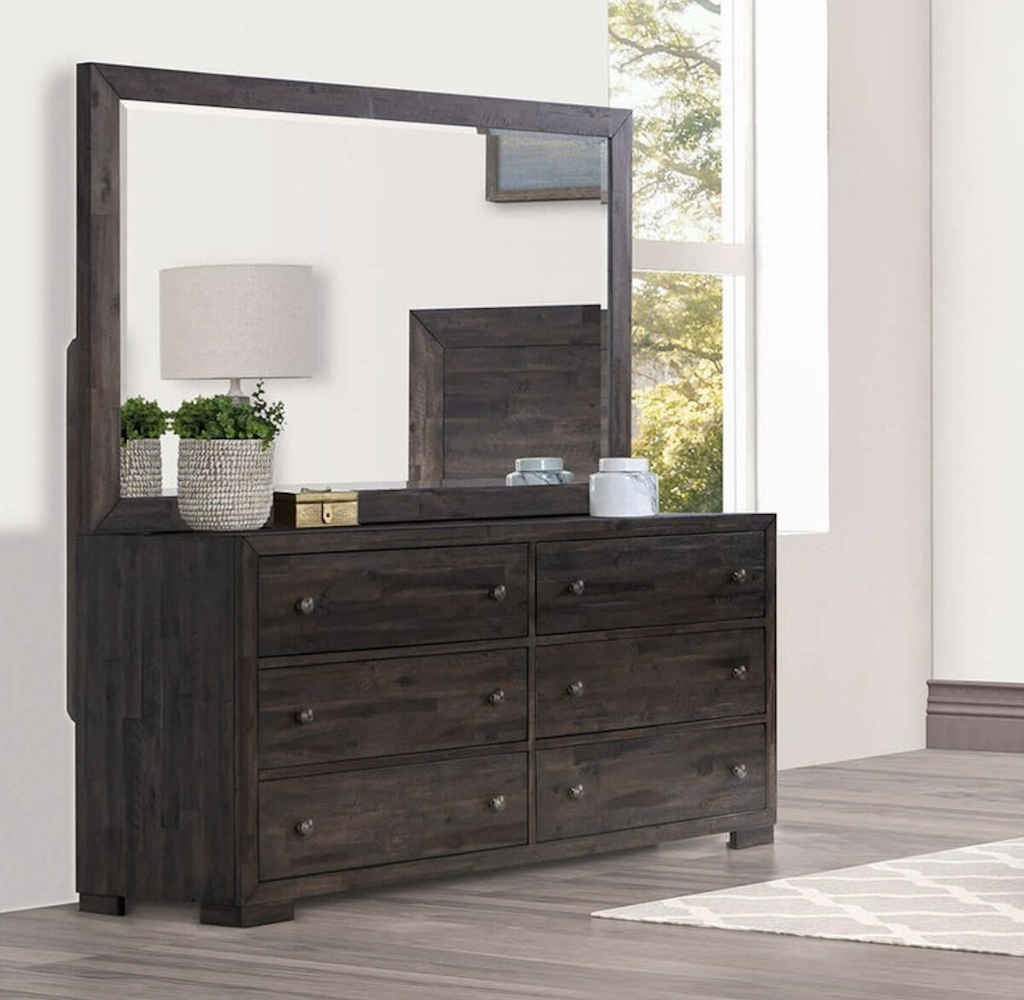 Modern Farmhouse Dresser With Mirror Interior Design Ideas