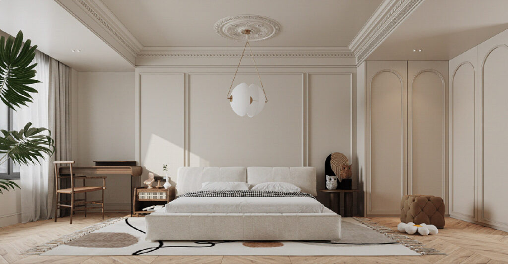 neoclassical bedroom | Interior Design Ideas