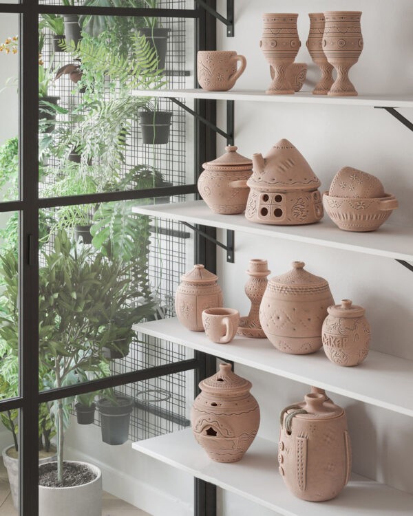 Natural Accents, Double Height Living, and Cozy Ambiance