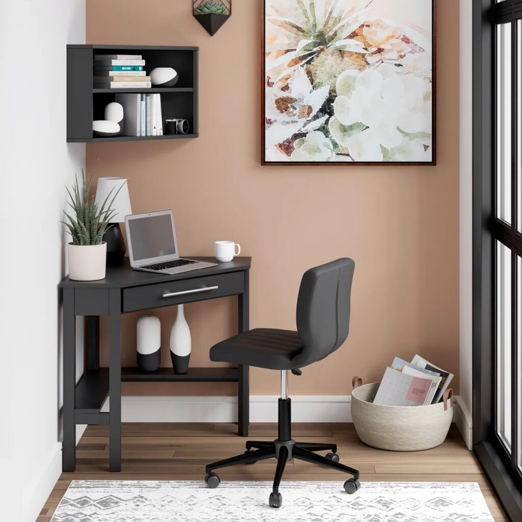 Image showcasing Small-Space Home Office Furniture | Crate & Barrel