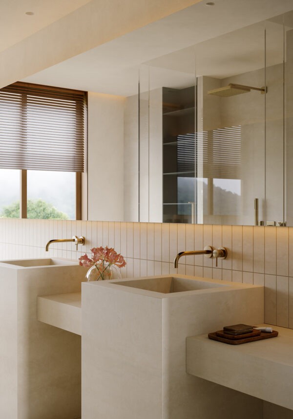 double sink bathroom vanity | Interior Design Ideas