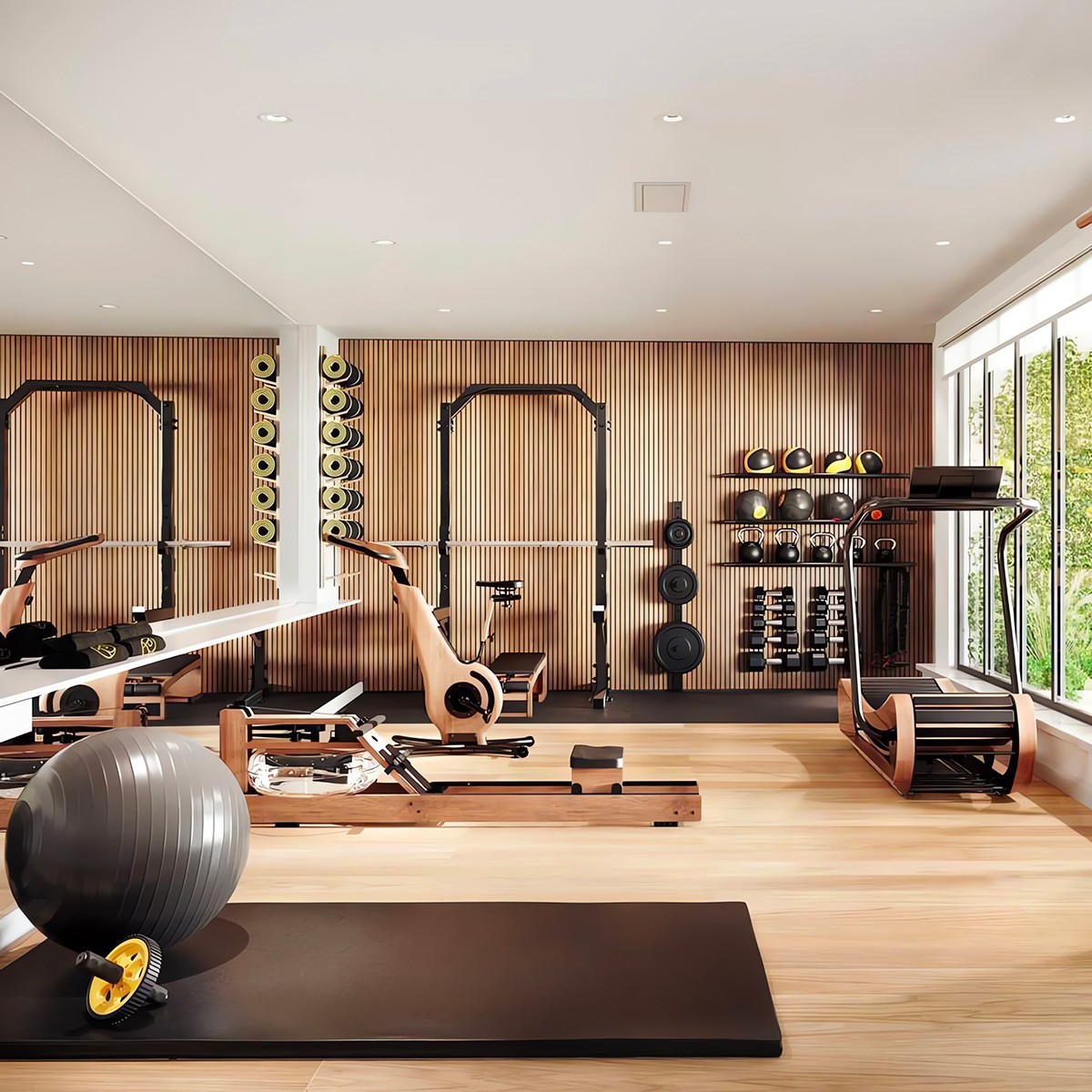 Home Gym Ideas For Small Room