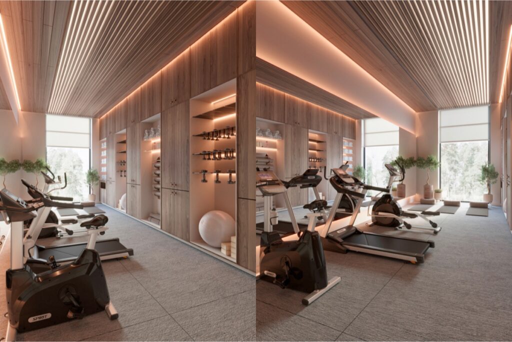 home gym lighting ideas Interior Design Ideas