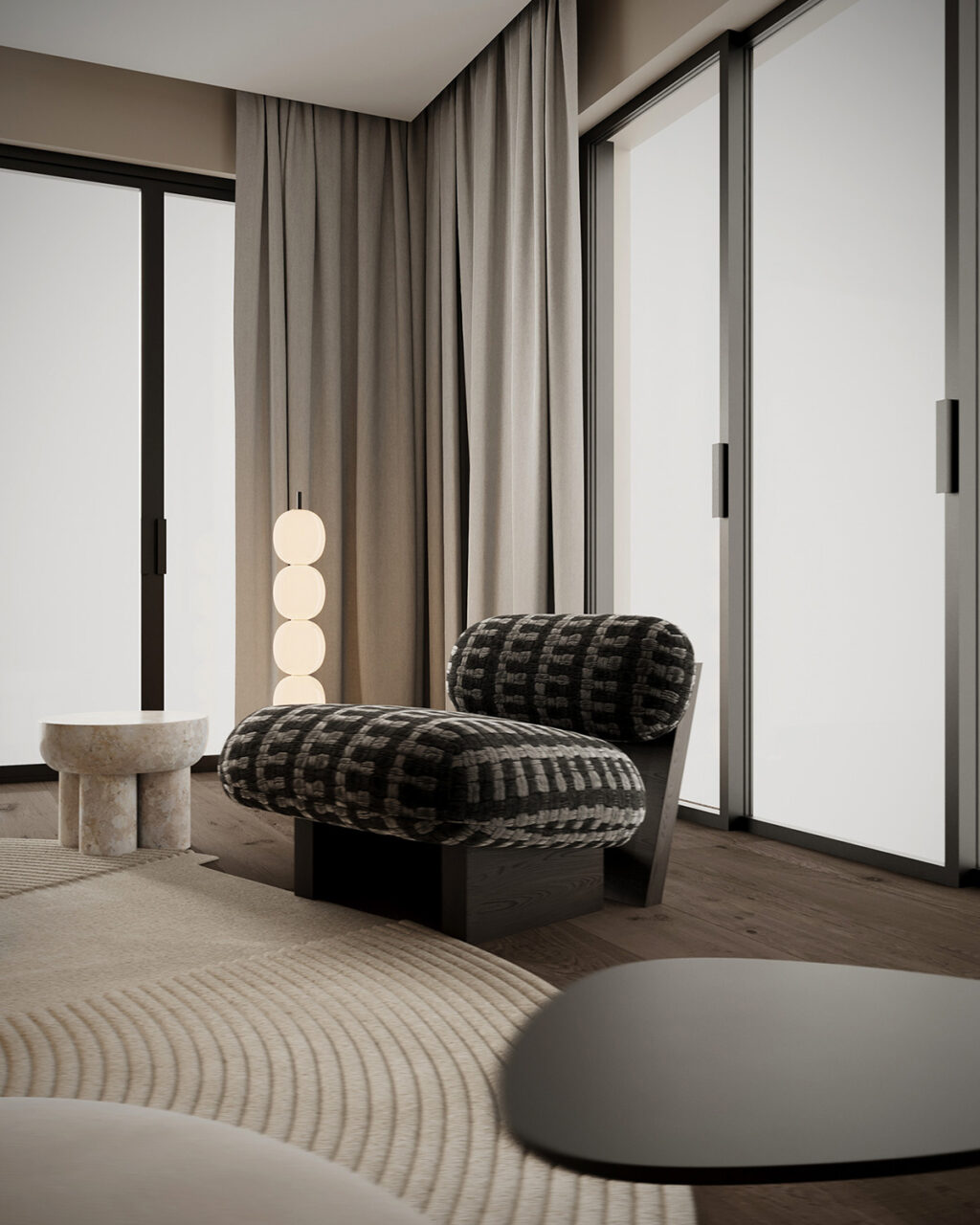 View of Luxurious Penthouse Living Room Ideas for Your Stylish Home