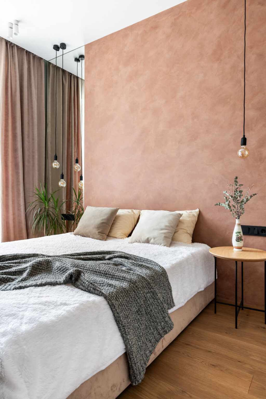 terracotta bedroom Interior Design Ideas