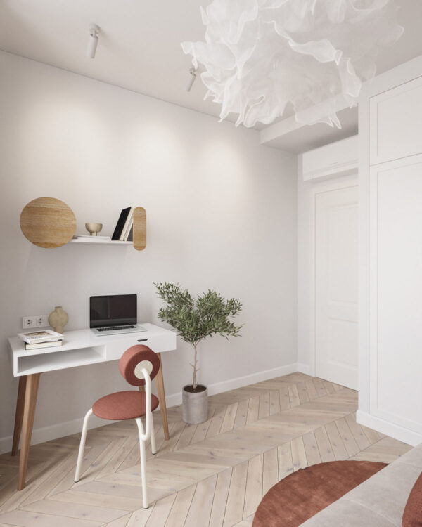 Natural Accents, Double Height Living, and Cozy Ambiance