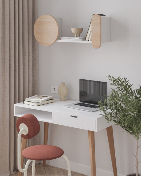 Natural Accents, Double Height Living, and Cozy Ambiance