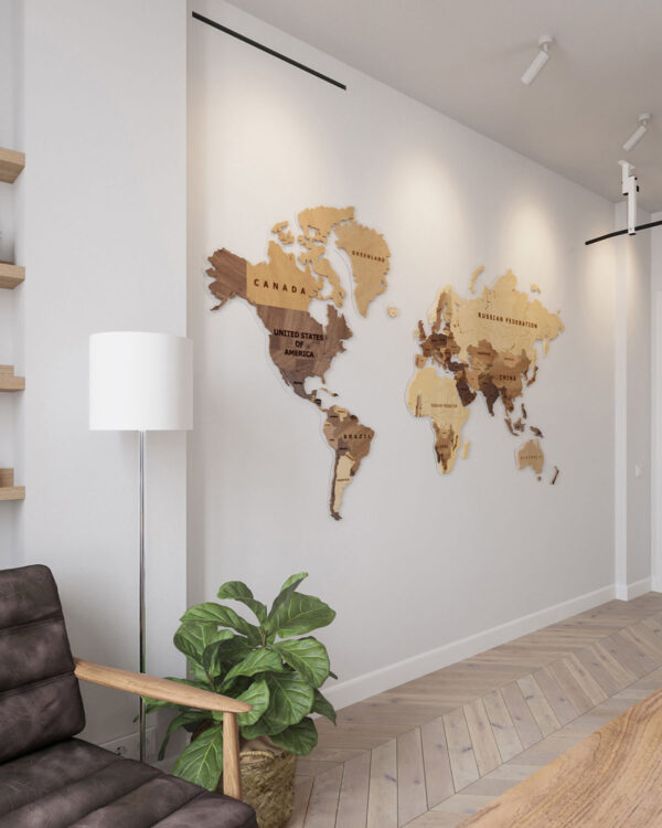 Natural Accents, Double Height Living, and Cozy Ambiance