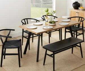 Narrow Dining Table With Leaf