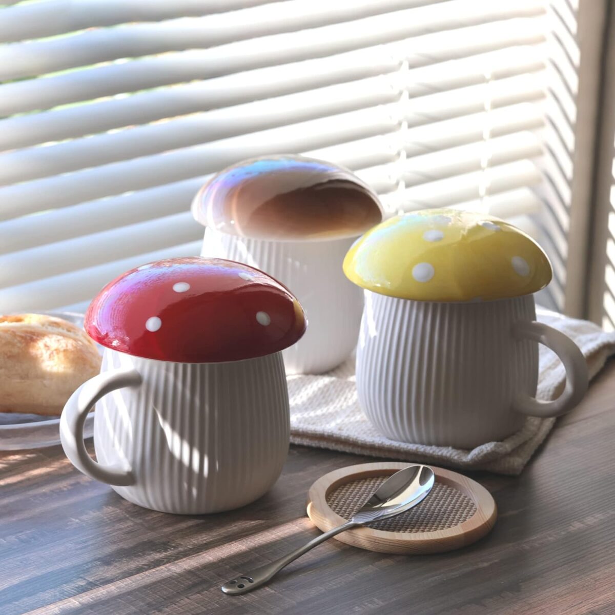 ceramic mushroom mug 3