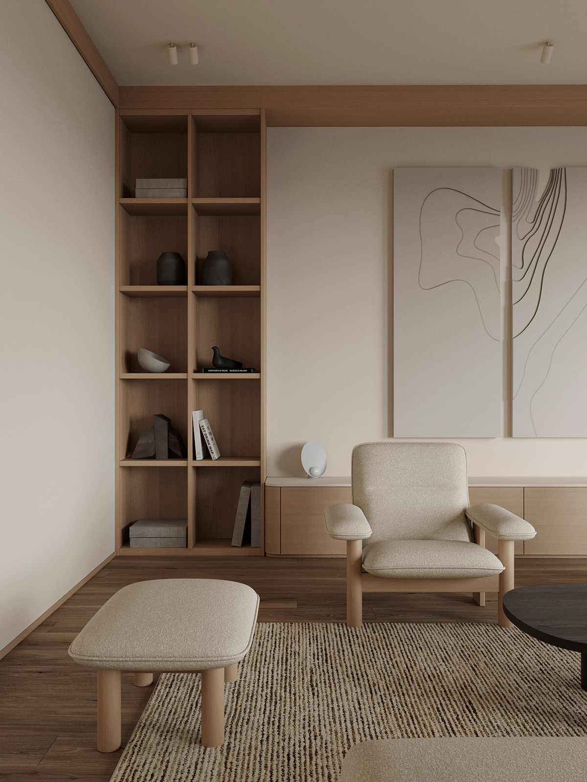 minimalist japandi style interior design 8