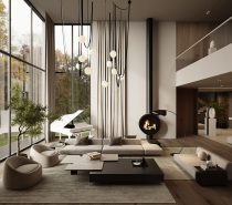 modern luxurious cottage wood tones ukraine 9