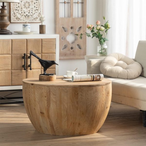 25 Solid Wood Coffee Tables To Bring Natural Beauty to Your Living Space