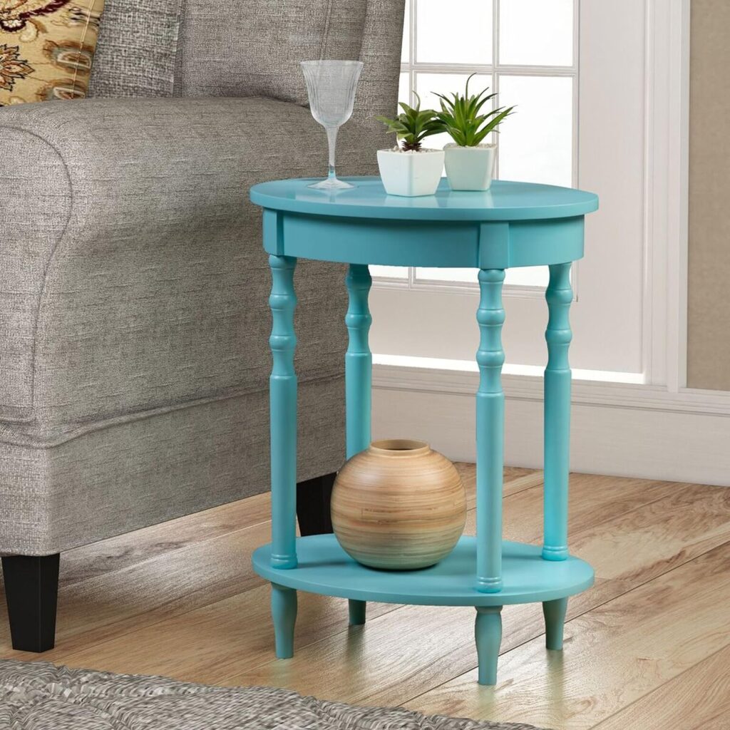 Turquoise Accent Tables Interior Design Ideas