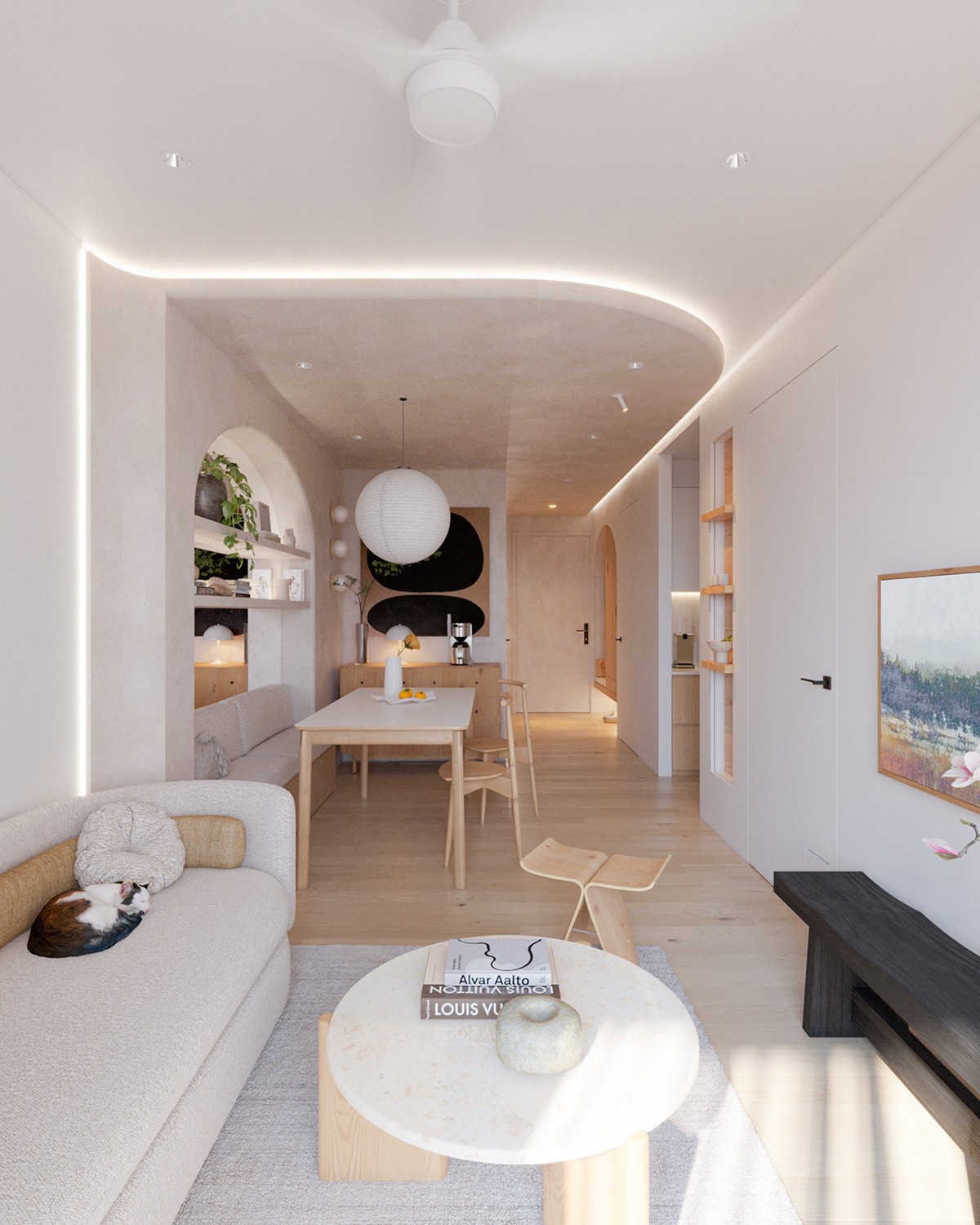 japandi cat friendly house interiors 4