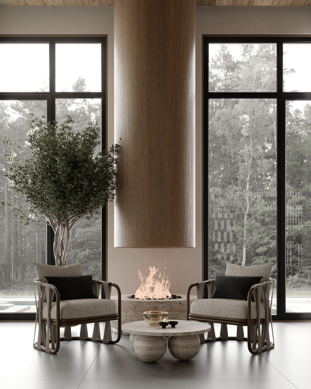 rustic organic modern interior design 1 | Interior Design Ideas