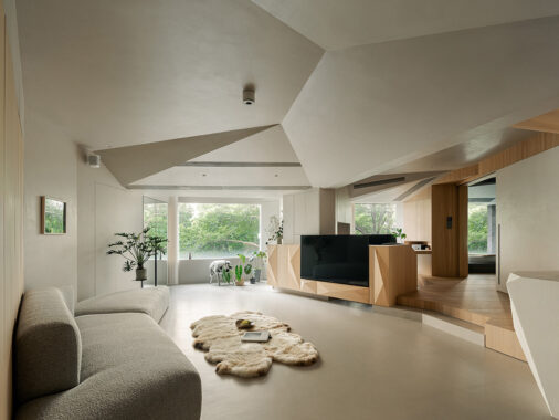 sleek geometric home interior design 8