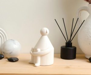 contemplative ceramic figurine 1