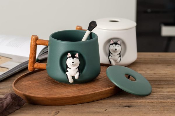 Product Of The Week: A Cute Husky Coffee Mug