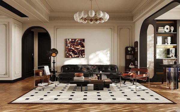 French-Inspired Neoclassical Interiors of a Chic Urban Home