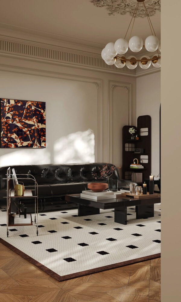 French-Inspired Neoclassical Interiors of a Chic Urban Home