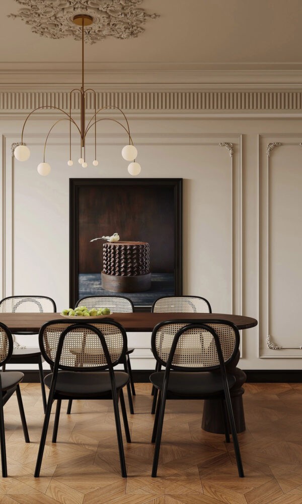 French-Inspired Neoclassical Interiors of a Chic Urban Home
