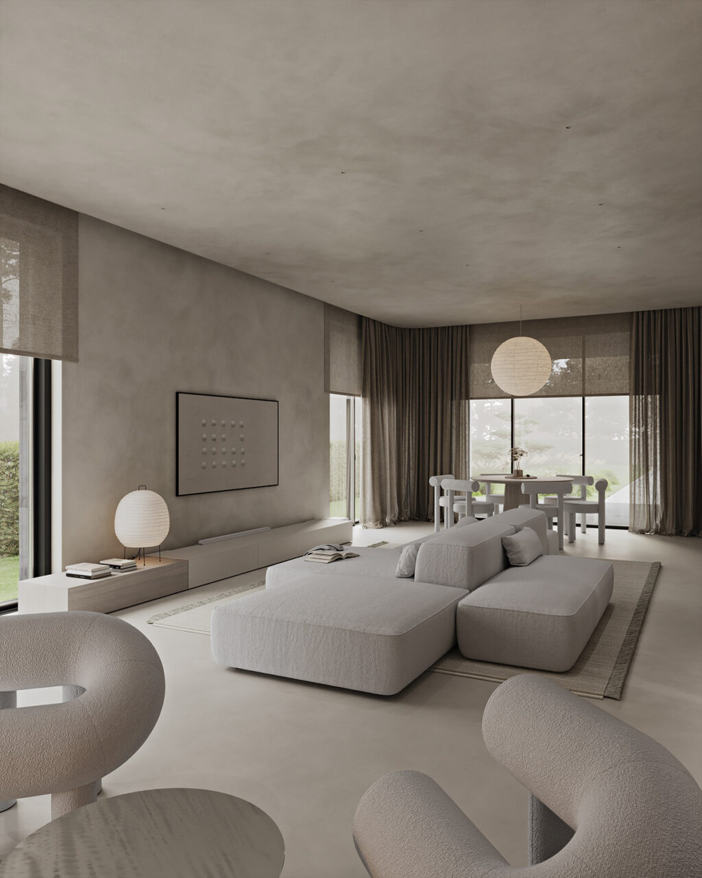 The Quiet Luxury of Taupe in a Minimalist Home