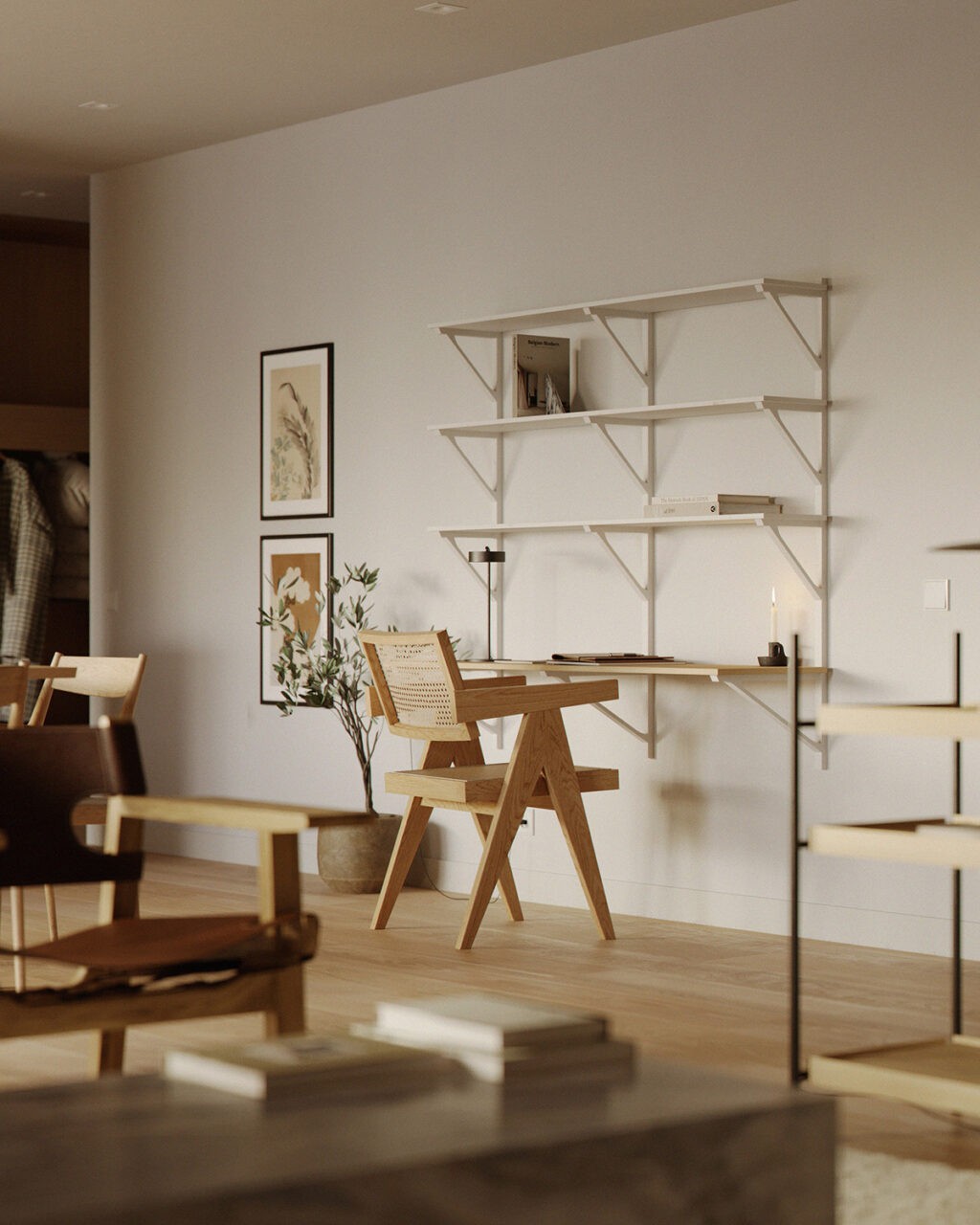 Illustration of Nordic Apartment Renovation For Stress Relief