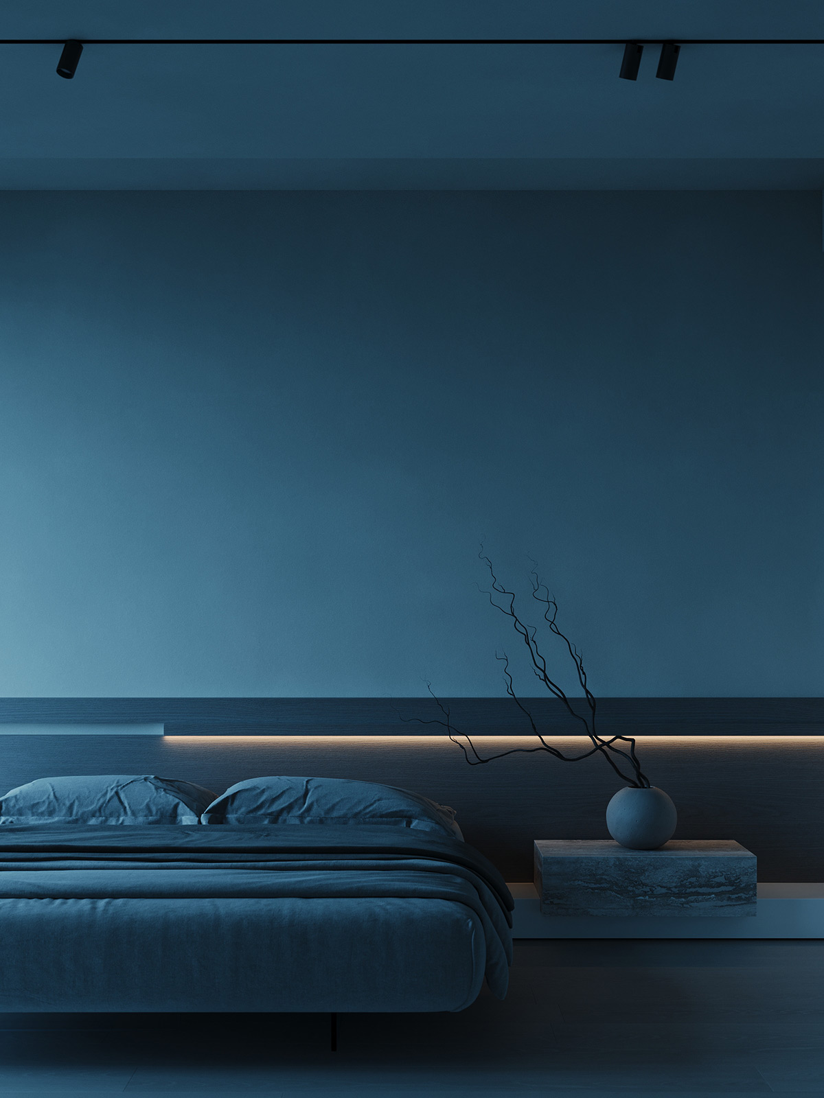 minimalist one bedroom apartment 1
