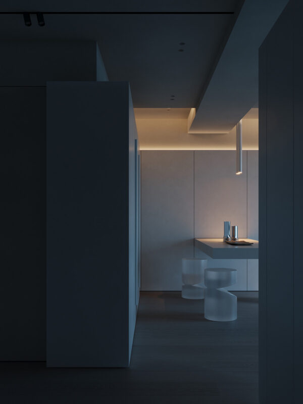 A Beautifully Minimal One Bedroom Apartment [With Floor Plan]