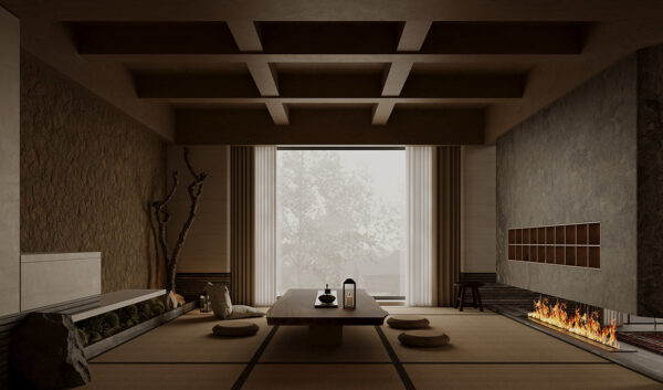 East Asian Elegance Meets Contemporary Design