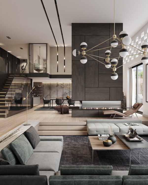 Three Homes with High Ceilings and High Design