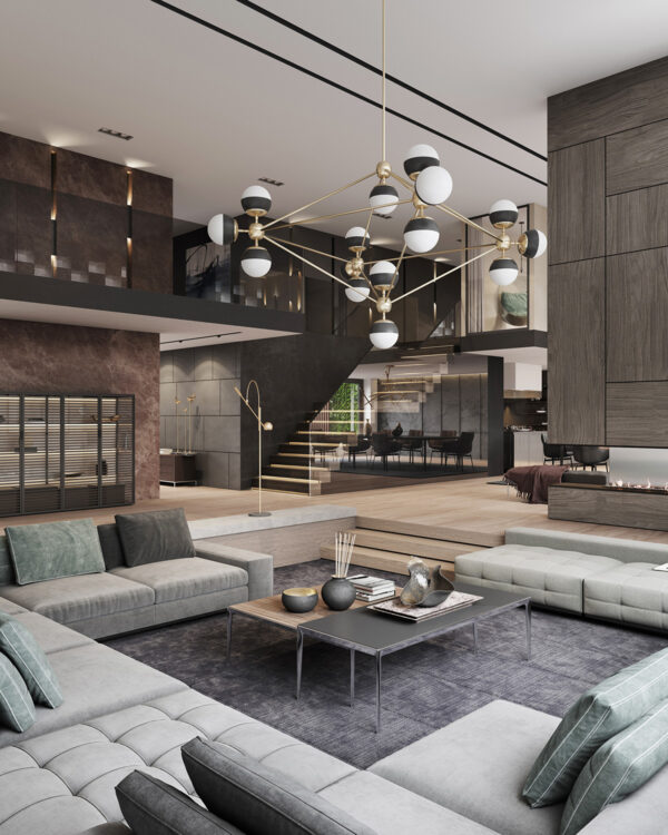 Three Homes with High Ceilings and High Design