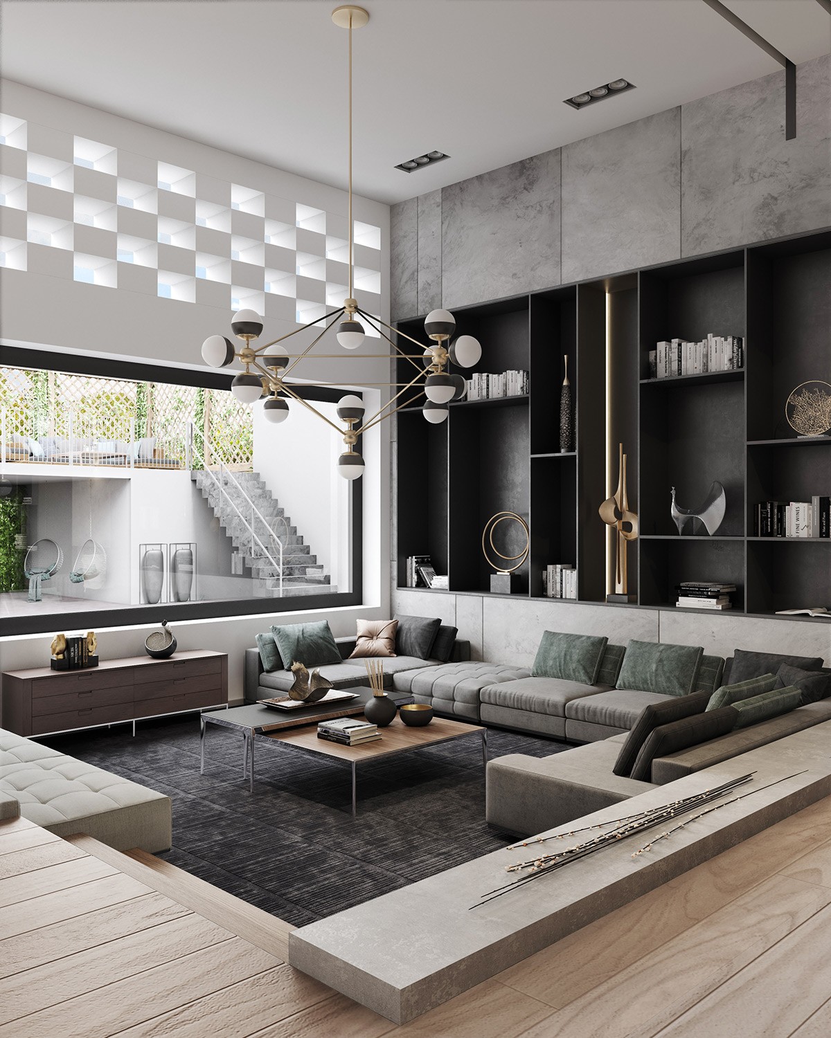 high ceiling interior design 5