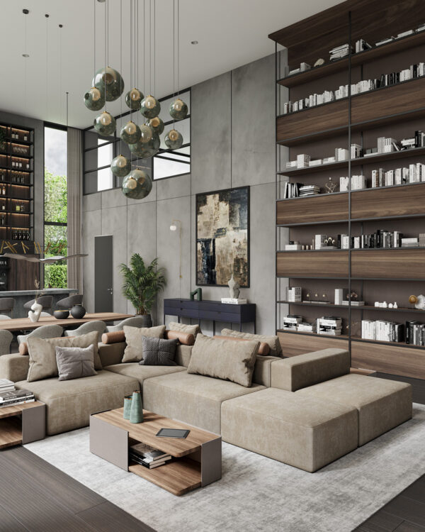 Three Homes with High Ceilings and High Design