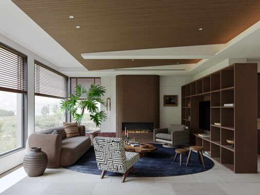 Sleek Lines and Organic Forms of a Mid-Century Modern Haven