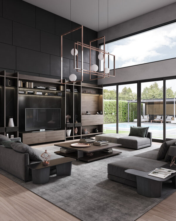 Three Homes with High Ceilings and High Design