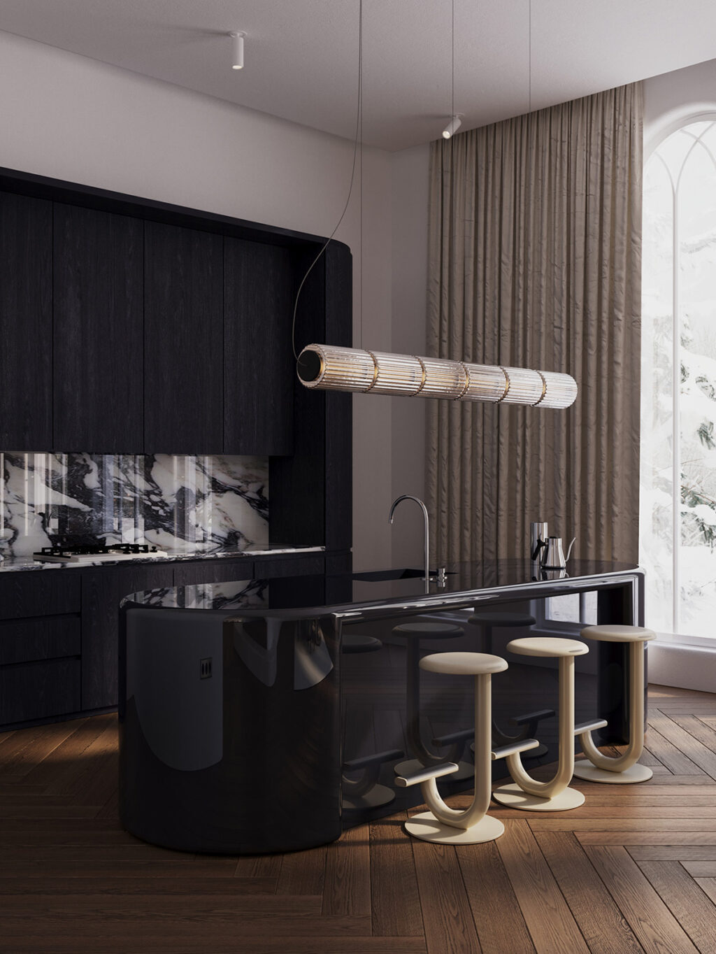 Image showcasing A Beautiful Minimalist Residence In London