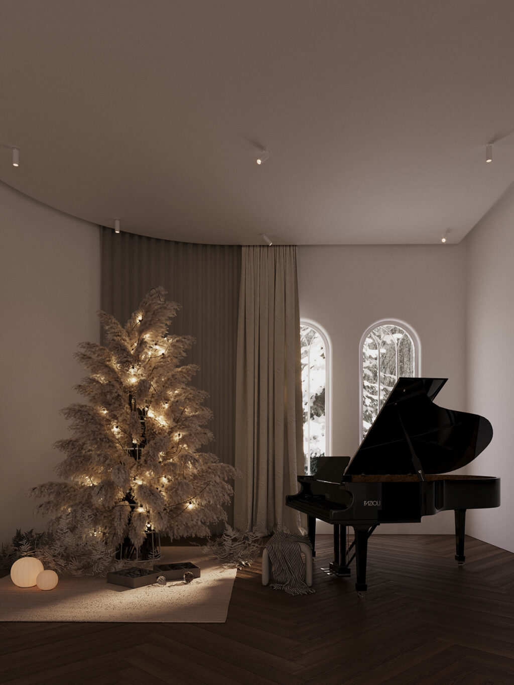 Image showcasing A Beautiful Minimalist Residence In London