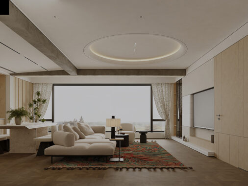 Textures of Tranquility: Parquet, Plush, and Polished Surfaces