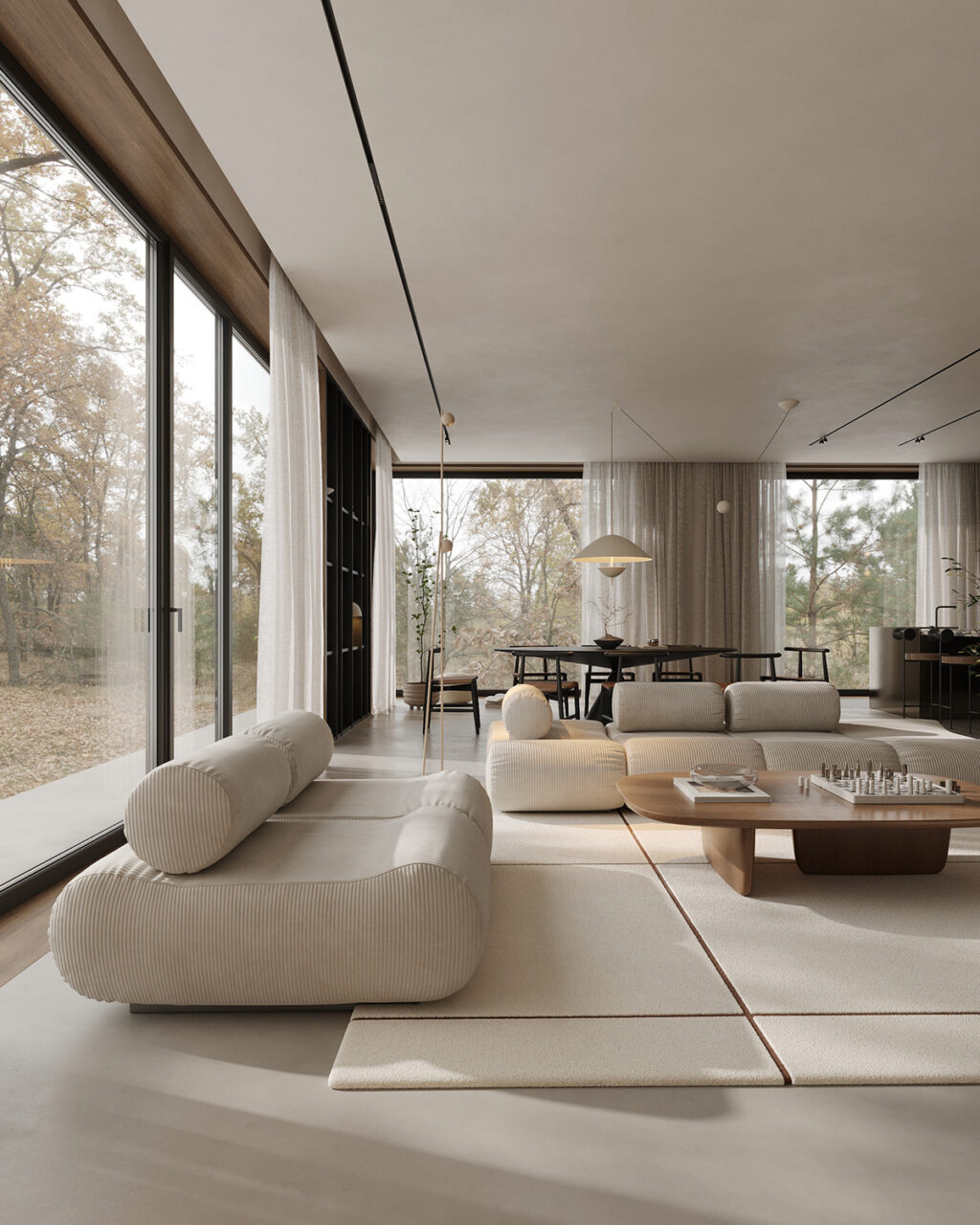 Beautiful view of Simple Home Design For A Peaceful Living Space Inspiration