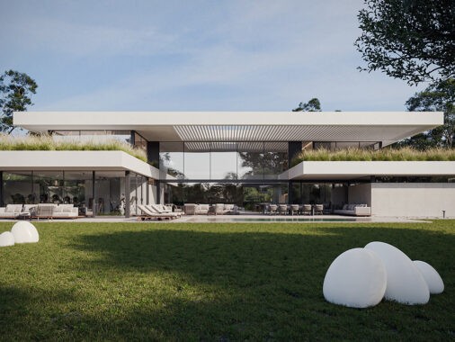 green roof luxury villa 18