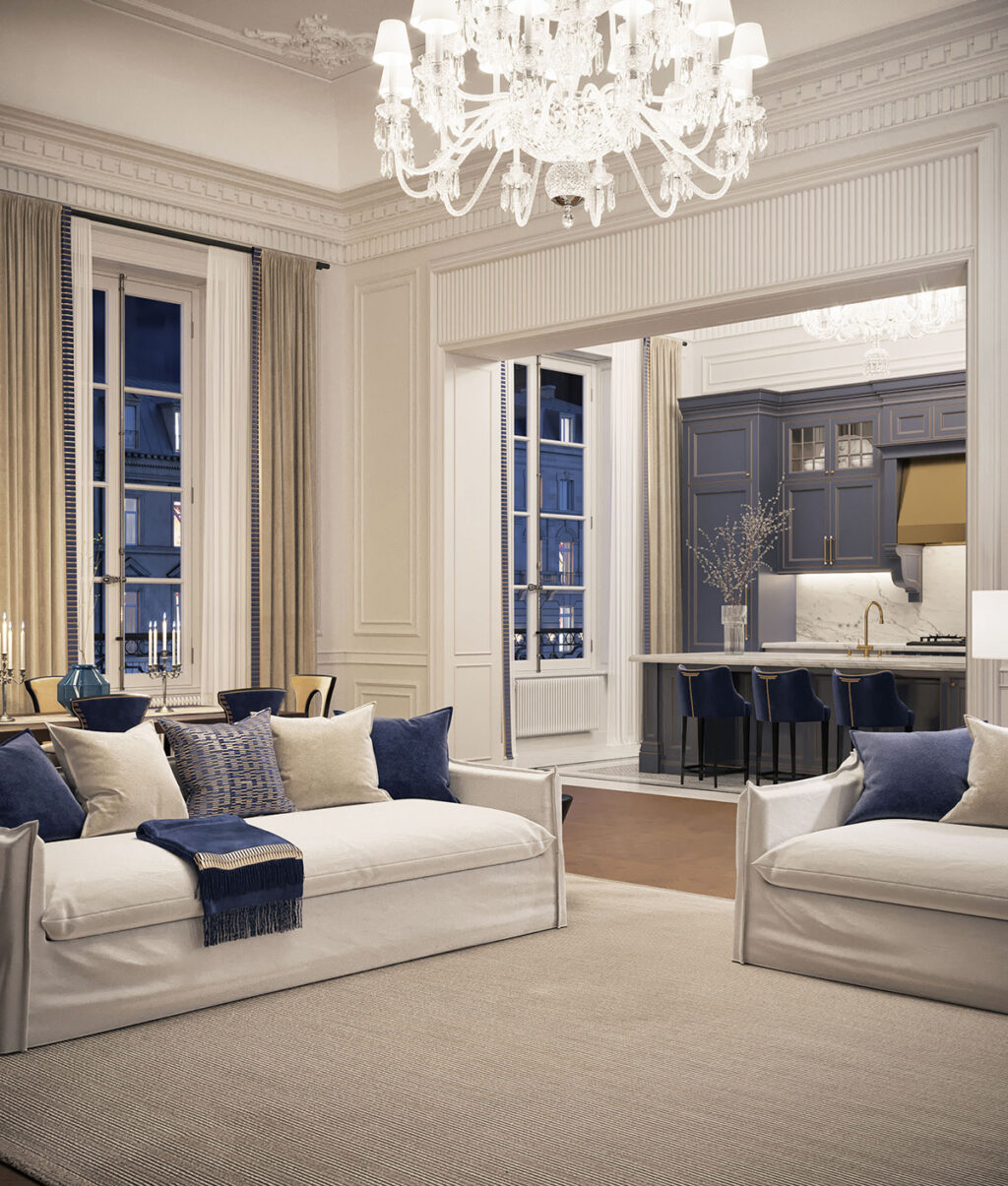 Chic and Classic: Inside a Parisian Apartment with Modern Touches