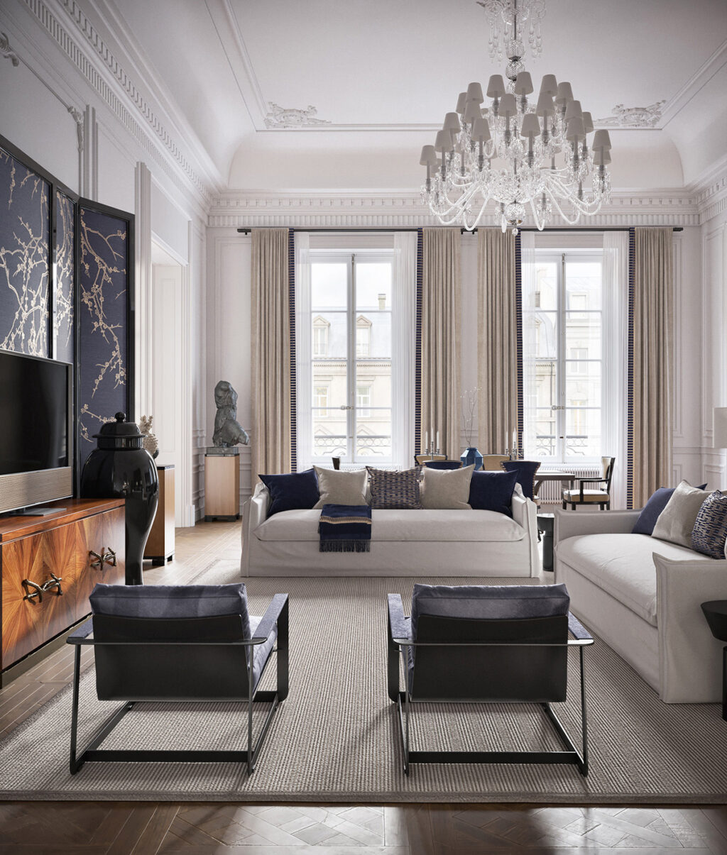 Chic and Classic: Inside a Parisian Apartment with Modern Touches